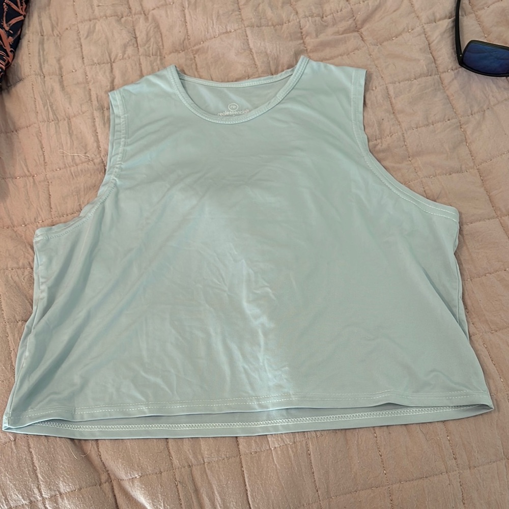 Women's Short Sleeve Top in Light Blue